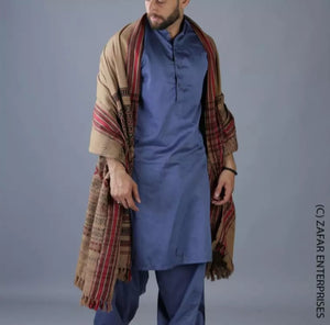 Khaki Tharri - Wadera shawl