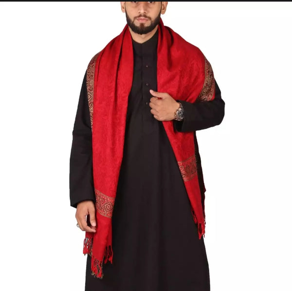 2 piece of Red Baghdadi - Irani Style 4 Border.