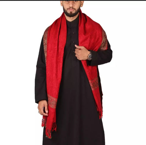 2 piece of Red Baghdadi - Irani Style 4 Border.