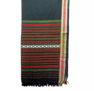 Red Handmade Sindhi Tharri / Wadera shawl