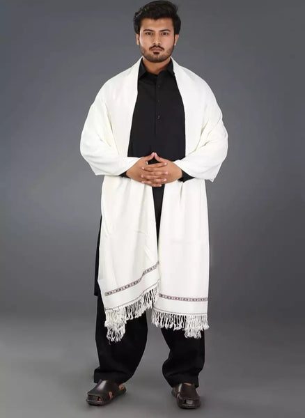 1 Piece of Pashmino Wool Shawl & Kashmiri Dhussa Shawl.