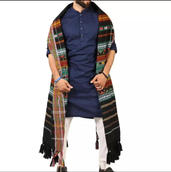 Colorful Tharri / Wadera shawl For Man.