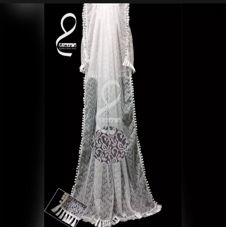 Raschel Design Net Dupatta.
