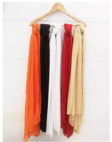 3 piece of Chiffon Dupatta 2.5 Meter.