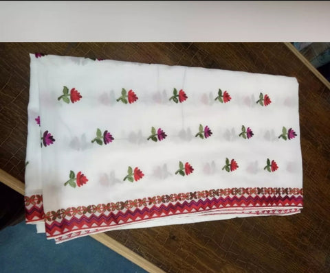 Best Floral Swiss Lawn Fine Quality Shawl.