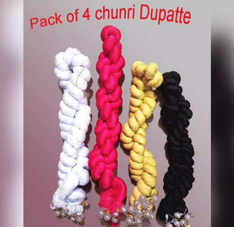 3 piece of Chunri Dupatta for women.