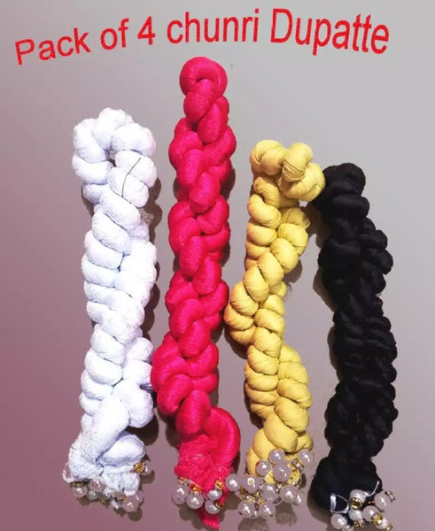 3 piece of Chunri Dupatta for women.