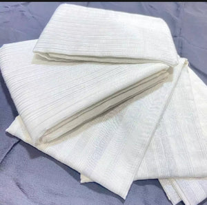 Organza Dupatta in silver lining Good quality.