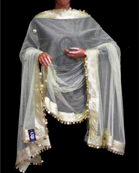 Moon Light Net Dupatta.