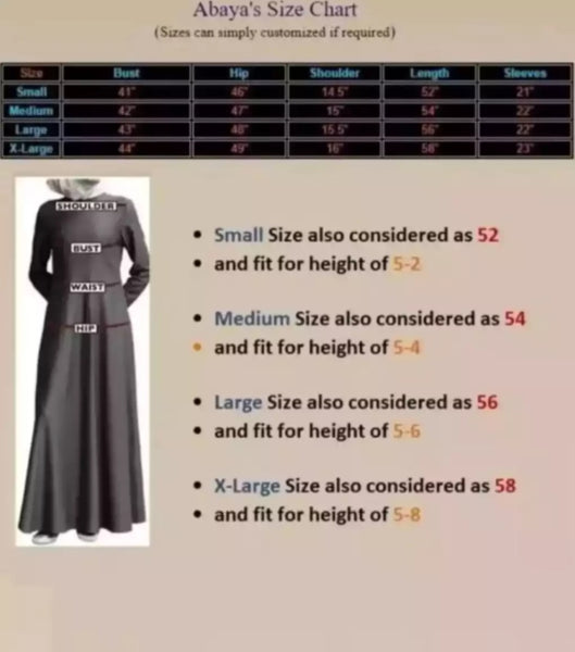 Black Maxy Style Abaya..