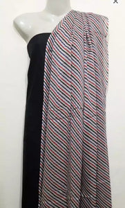 3 piece of print Crepe Dupatta for women.