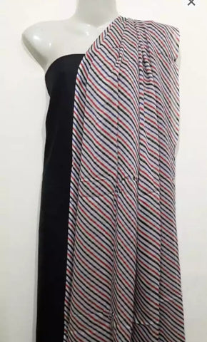 3 piece of print Crepe Dupatta for women.