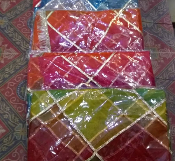 Net Gota Work & Multi Dupatta.