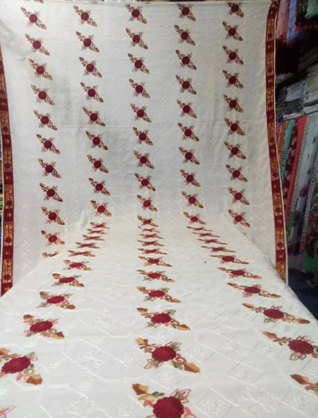 Pure Swiss Lawn Summer Shawl for women.