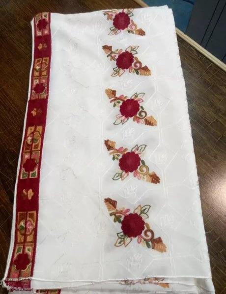 Pure Swiss Lawn Summer Shawl for women.