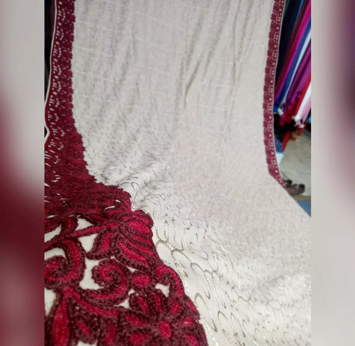 Summer Lawn Kashmiri shawl.