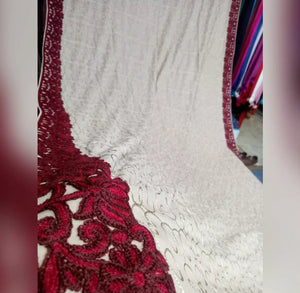 Summer Lawn Kashmiri shawl.