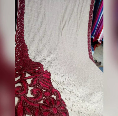 Summer Lawn Kashmiri shawl.