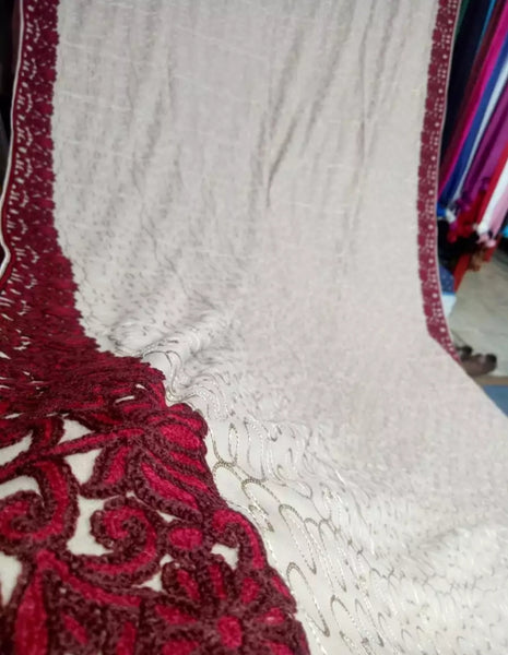 Summer Lawn Kashmiri shawl.