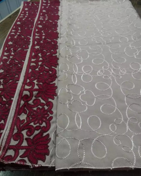Summer Lawn Kashmiri shawl.