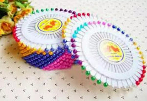 6 pack of Multiple colors Hijab & Scarf pins.