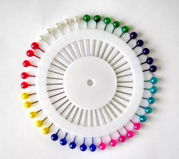 6 pack of Multiple colors Hijab & Scarf pins.