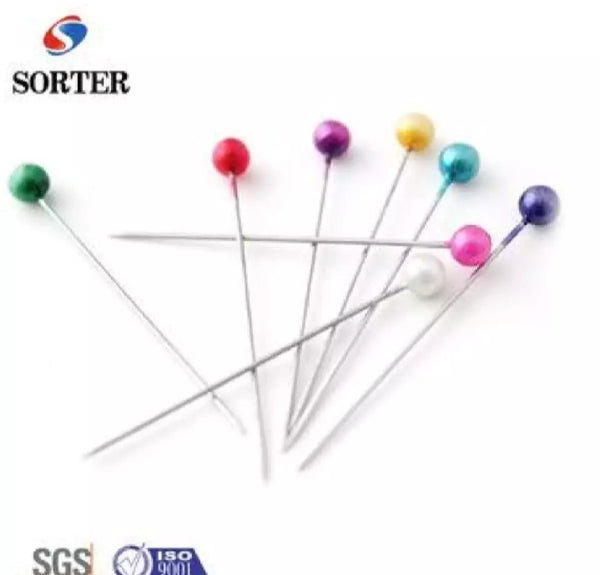 6 pack of Multiple colors Hijab & Scarf pins.