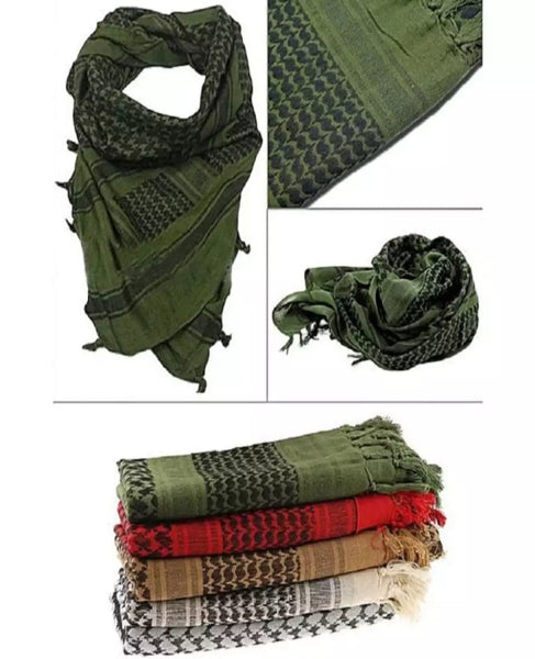 3 piece of cotton Arab shemagh head scarf.