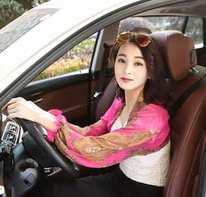Girls outdoor Riding Fashion Chiffon.