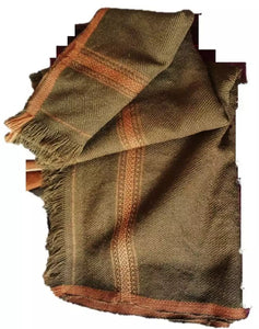 Elegant hand woven medium winter shawl.