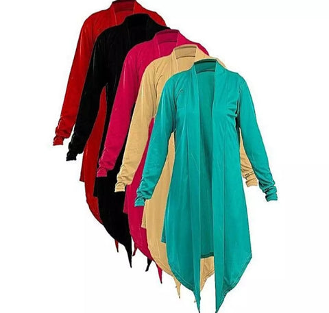 5 piece of polyster & Viscose stylish shrug for woman.