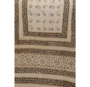 Stoler scarf herbal natural handmade print.