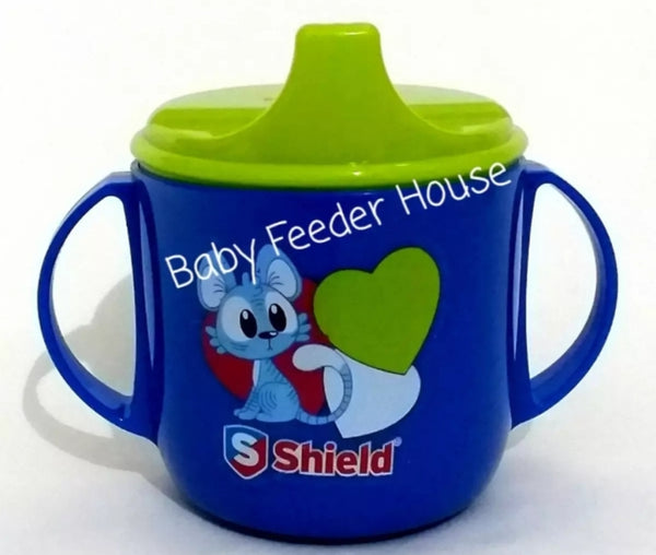 Baby feeding bottle cup.