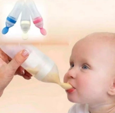 baby spoon feeder - silicone spoon feeder.