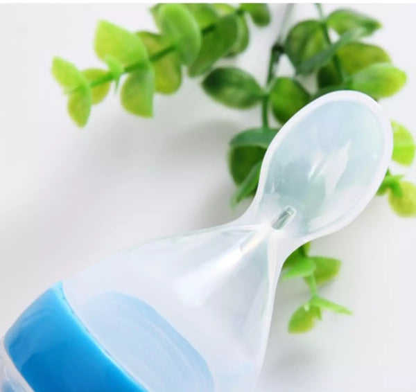 baby spoon feeder - silicone spoon feeder.