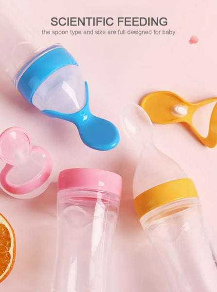 baby spoon feeder - silicone spoon feeder.