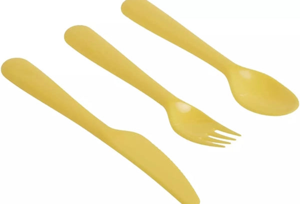 18 piece of cutlery set for kids.