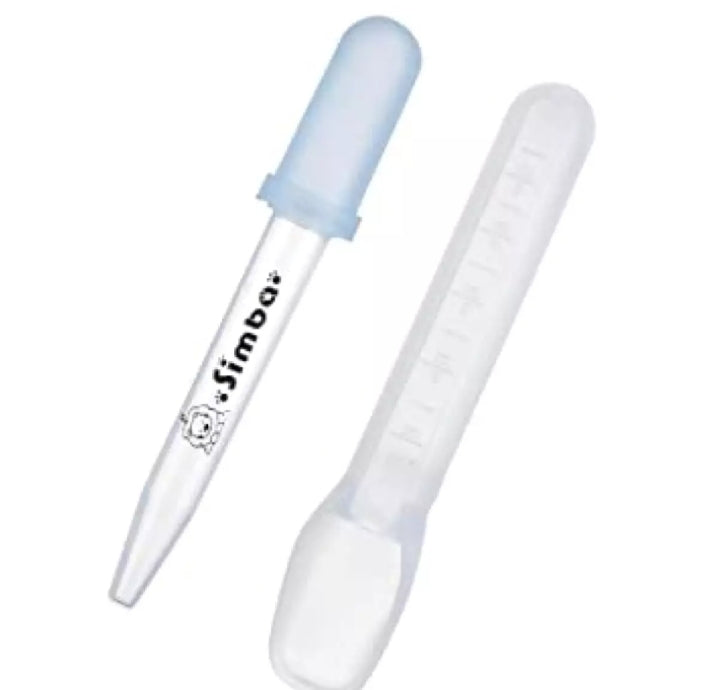 Imported dropper plus spoon for kids.