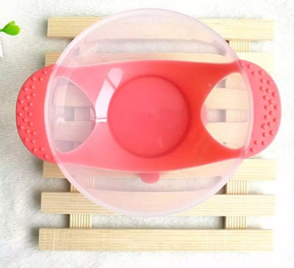 3 piece of baby bowls spoon set feeding bowl