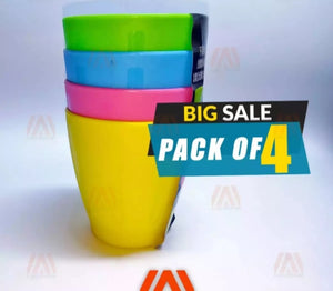 4 piece of Quickly unbreakable, stylish and durable plastic bowl , glass 250ml