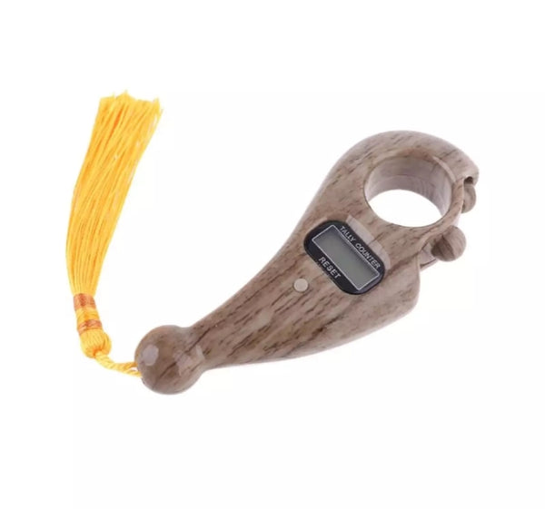 2 piece of digital tally counter with beads - Tasbih counter stress relaxing.