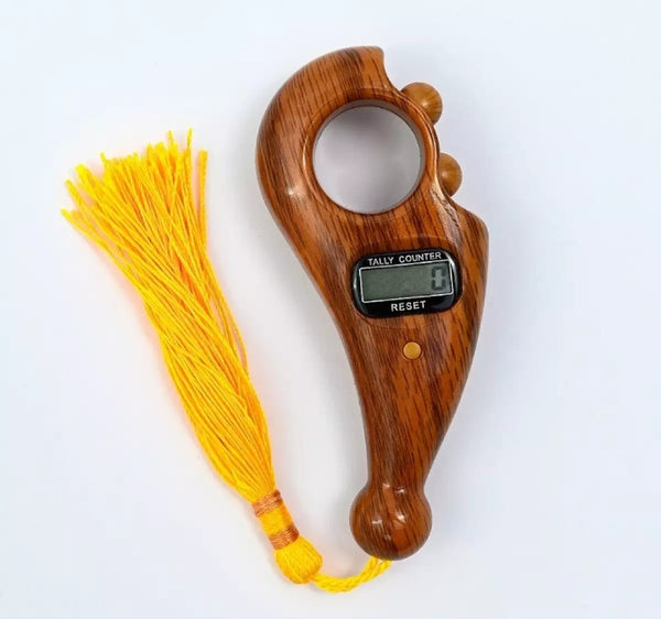 2 piece of digital tally counter with beads - Tasbih counter stress relaxing.