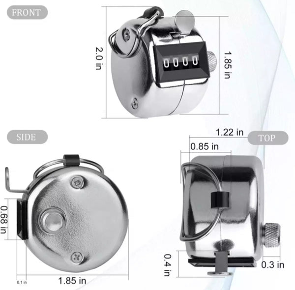 Hand tally counter clicker. High quality.