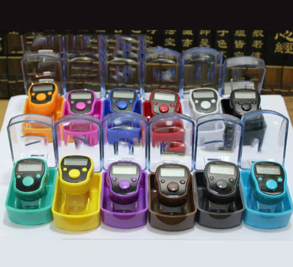 3 piece of digital tally counter with Light or tasbeeh.