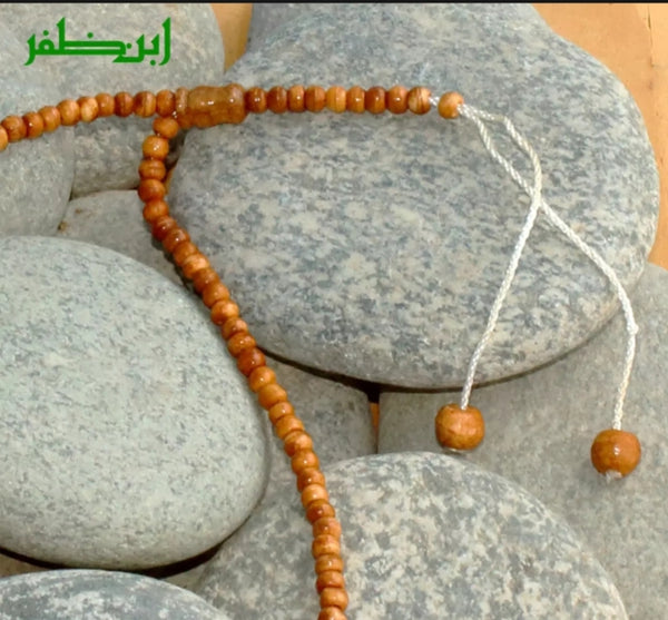 3 pieces 3 mm 100 beads wooden prayers beads tasbeeh.