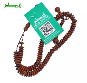 100 beads Indonesian sea wood Rosary prayer beads.