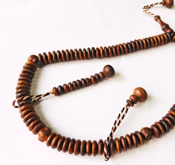 100 beads tasbeeh - Indonesian wood.