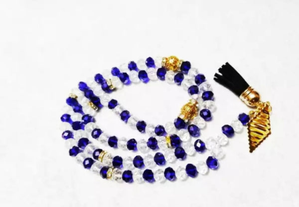 Multi color crystal tasbeeh for woman and man 99 beads.