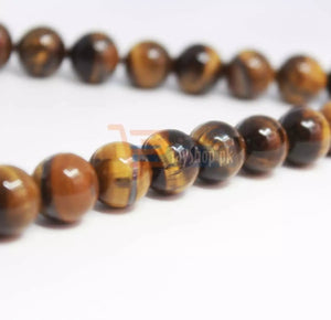 Original tiger stone 33 beads 10mm natural tiger stone tasbeeh.