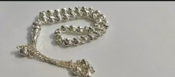 Chandi Tasbeeh - 33 beads.